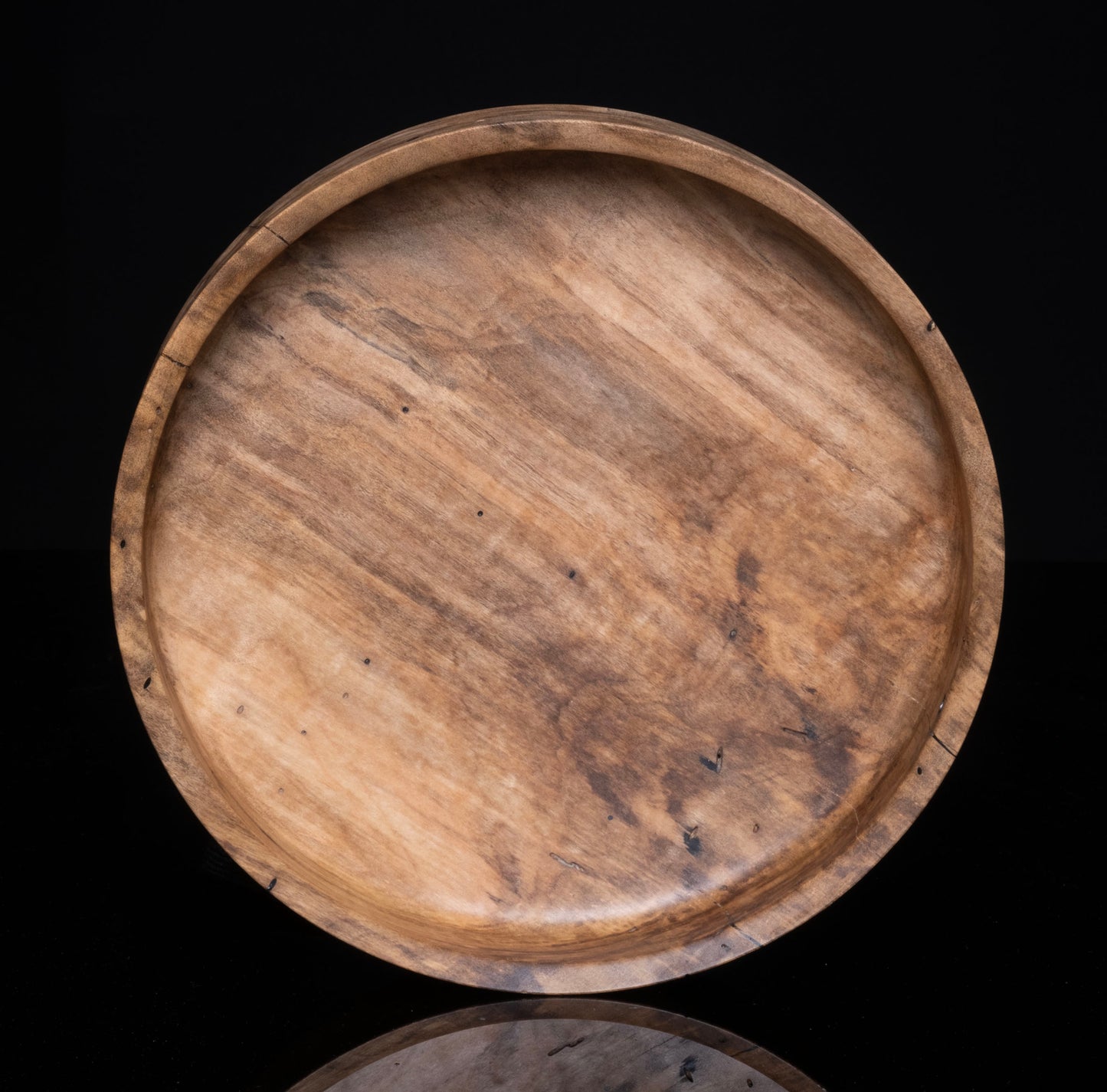 Figured Live Edge Maple Bowl