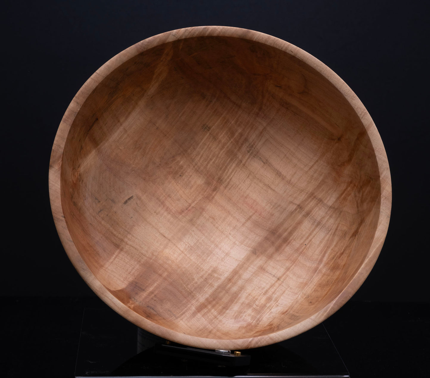Curly Maple Serving Bowl