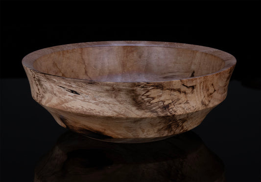 Small Spalted Maple Wood Bowl